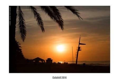 Bonito Y Acoger, A 50 Metros Del Mar Con Wifi Apartment กาลาเฟลล์ ภายนอก รูปภาพ